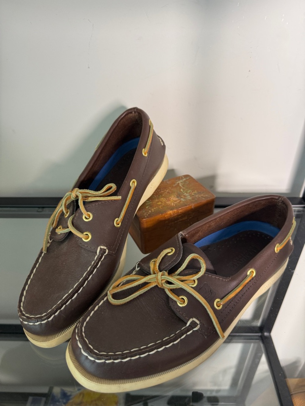 Women’s Size 8 Classic Sperry Topsider Boat Shoes EUC